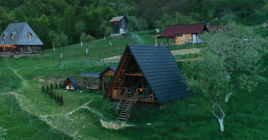 A Frame Cabin - Valea Vinului - cabana 2 persoane la munte