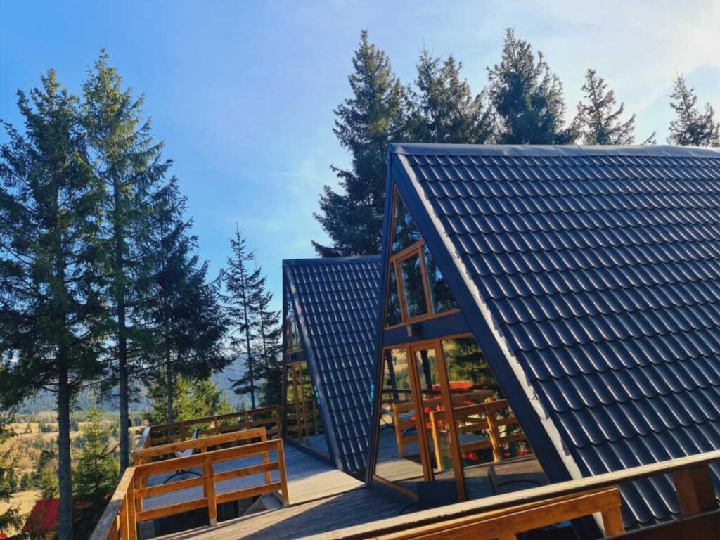 Cabane A-frame CeziAde Tihuta