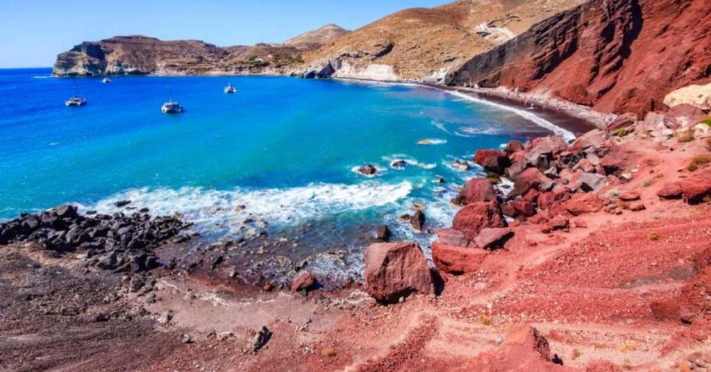 Red Beach Santorini