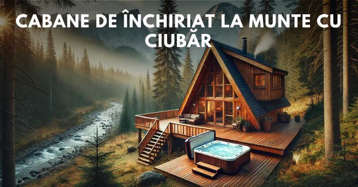 cabane de imchiriat la munte cu ciubar