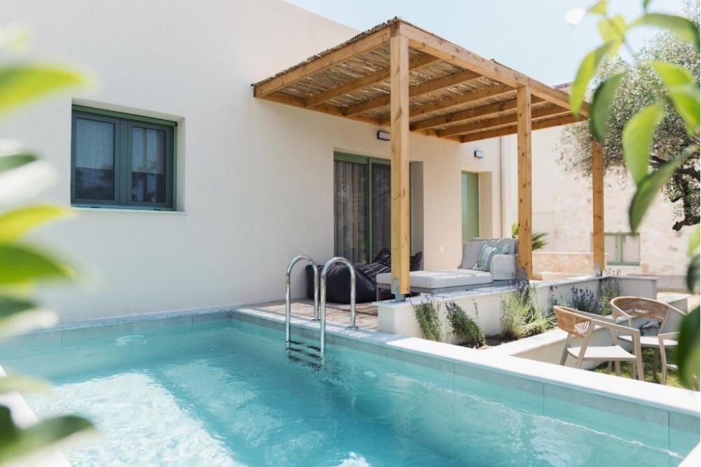 vila cu piscina in thassos Magnolia Villas
