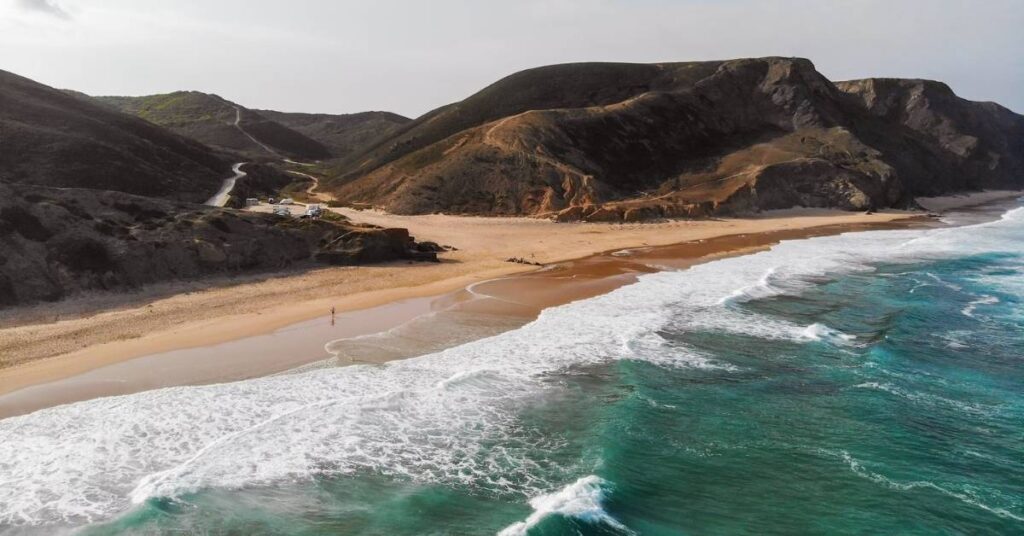 plajă în septembrie - portugalia