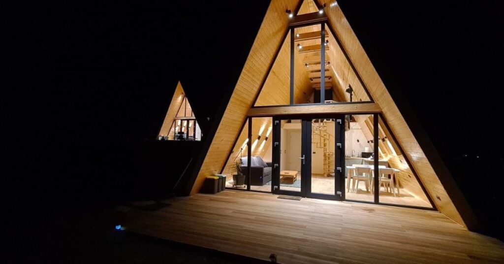 vatra Barsei Cabana a frame de inchiriat interior