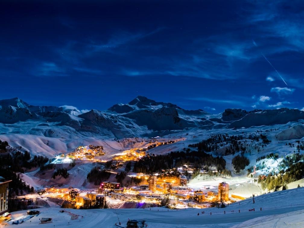 La Plagne ski Franța