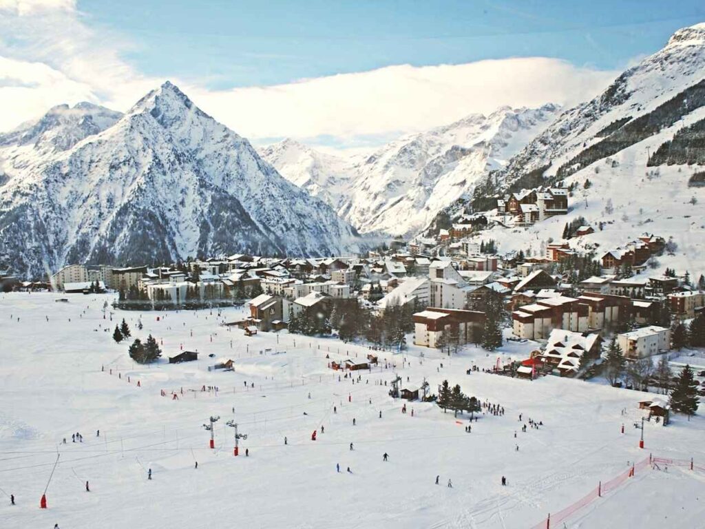 Les Deux Alpes ski Franța