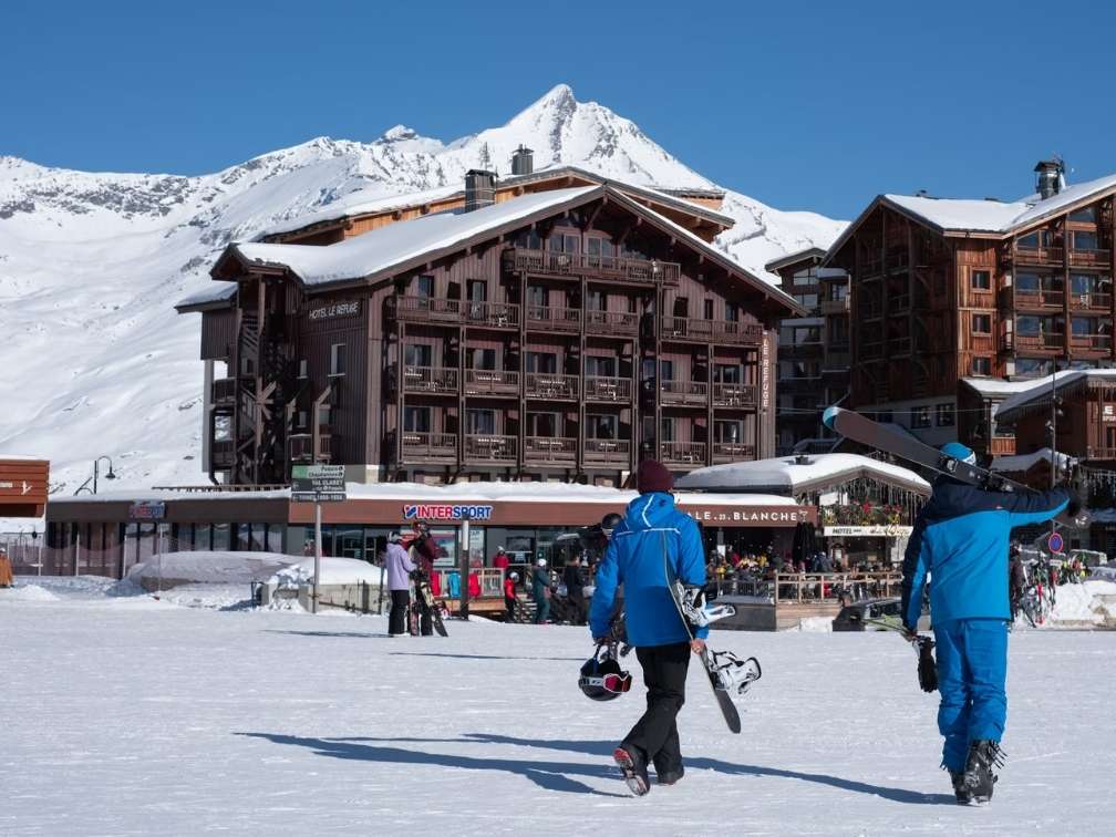 Tignes ski Franța