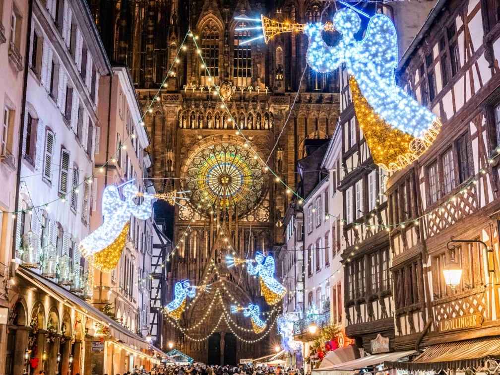 targul de craciun din Strasbourg