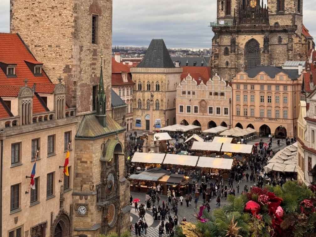 targul de craciun din praga