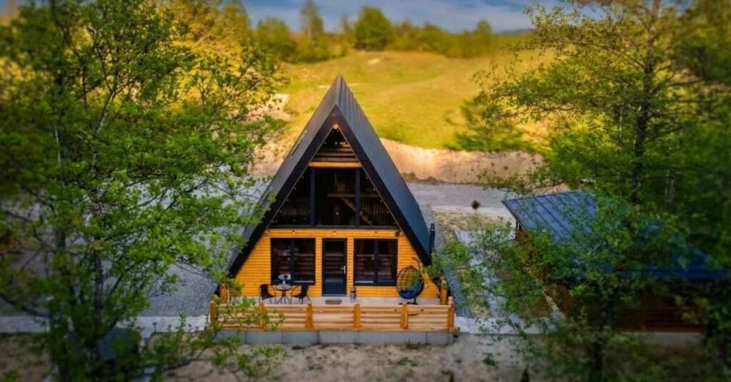 cabana ulici cabana a frame de inchiriat