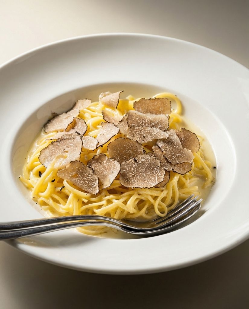 Tagliolini cu trufe imagine optimizata platestudio