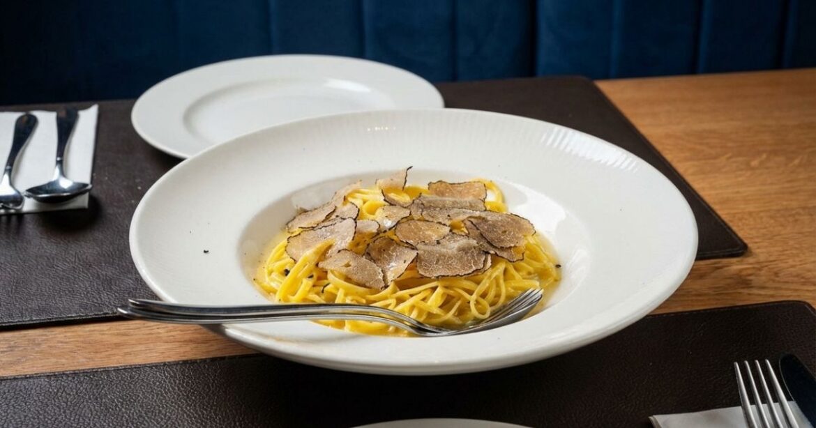 Tagliolini cu trufe – experiență culinară la Haute Pepper