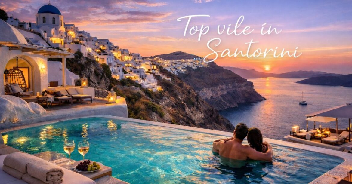 top vile in santorini