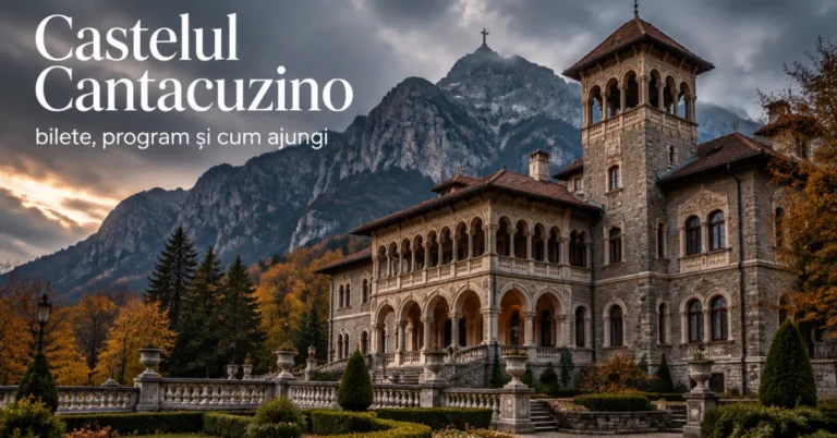 Castelul Cantacuzino: bilete, program și cum ajungi