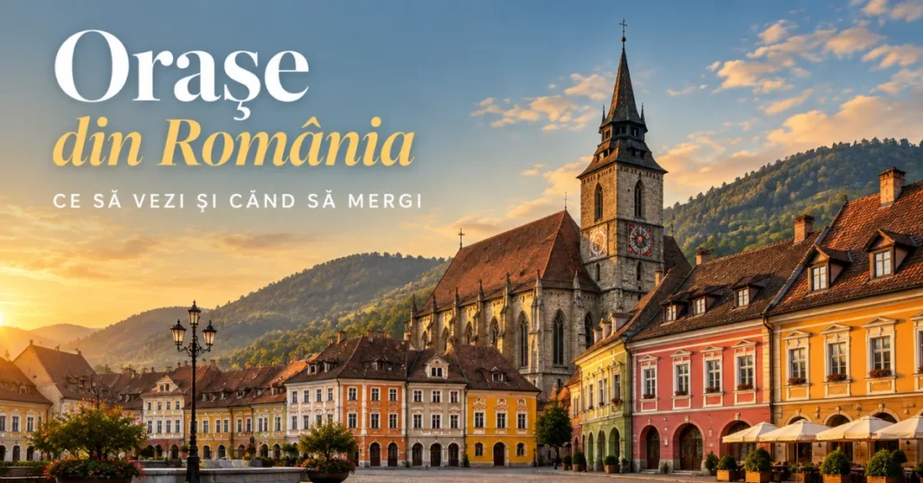 Cele mai frumoase orașe din România: cât faci și când mergi