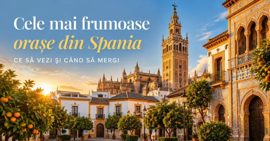 Orașe din Spania: cele mai frumoase și zborurile din România