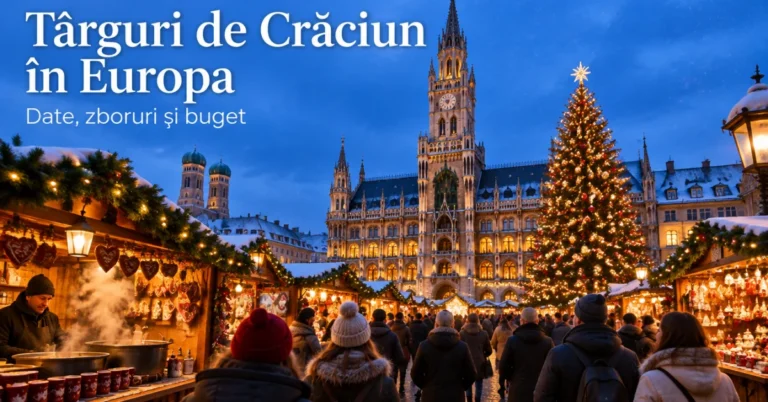 Târguri de Crăciun Europa 2026: calendarul pe 15 orașe