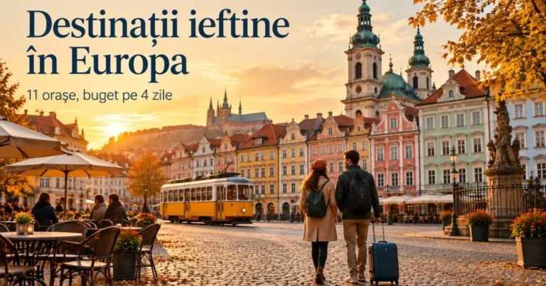 Destinații ieftine în Europa: 11 orașe, buget pe 4 zile