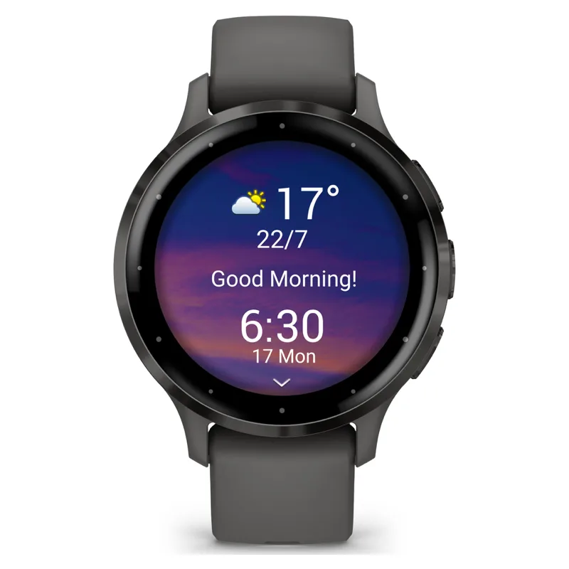 Garmin Venu 3S de 41 mm cu curea Slate