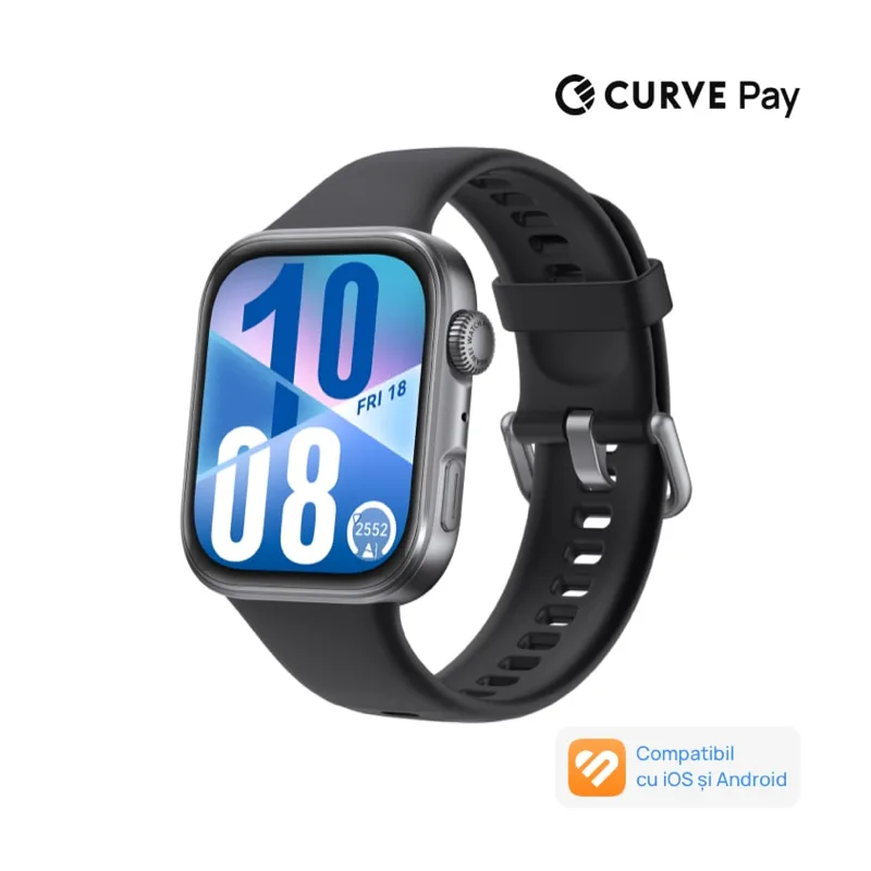 Huawei Watch Fit 4 cu carcasă neagră