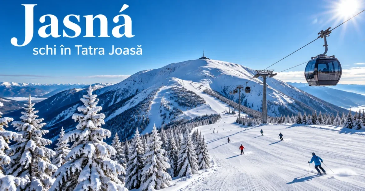 Pârtiile și telegondola de la Jasná, Slovacia