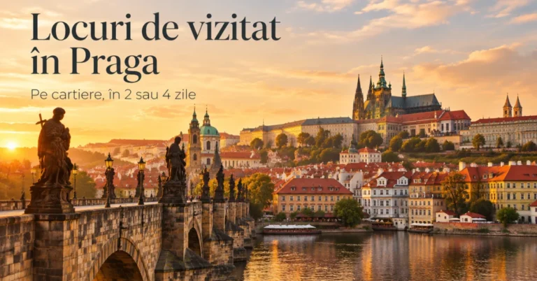 Locuri de vizitat în Praga: pe cartiere, în 2 sau 4 zile