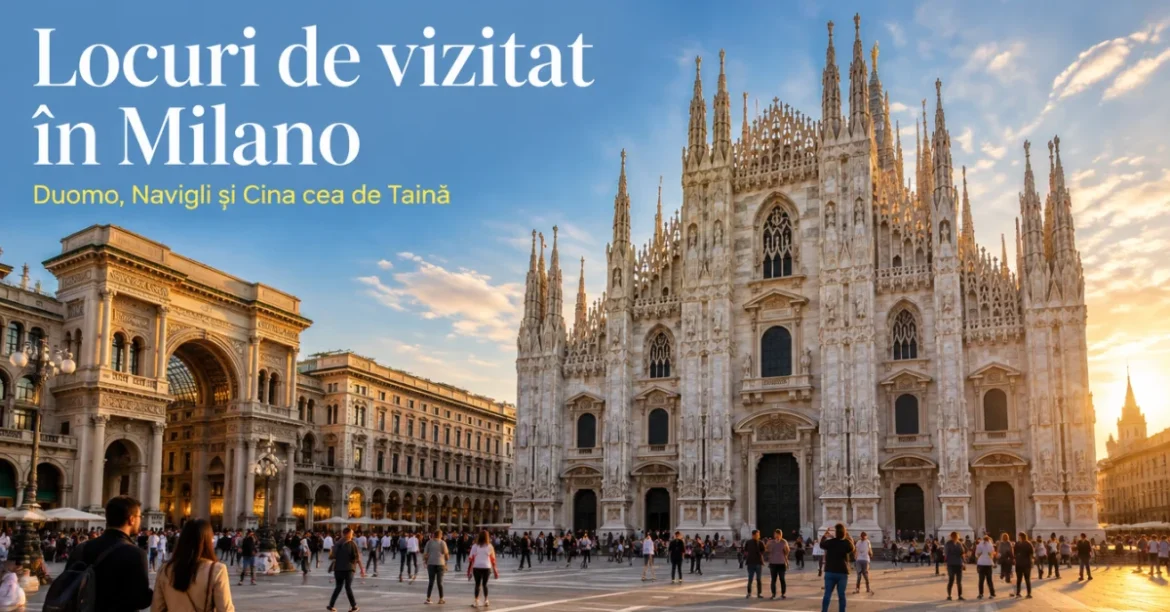Locuri de vizitat în Milano: catedrala Duomo și Galleria Vittorio Emanuele