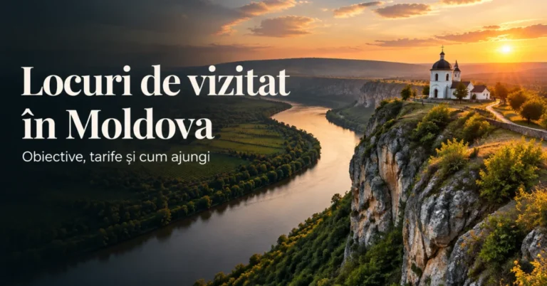 Locuri de vizitat în Moldova: 7 obiective și tarife reale