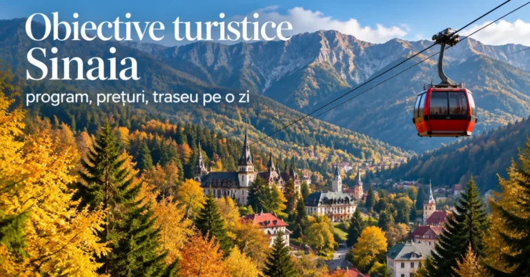 Obiective turistice Sinaia: program, prețuri, traseu pe o zi