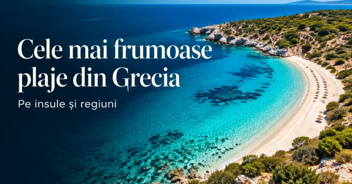 Cele mai frumoase plaje din Grecia: golf cu nisip alb și apă turcoaz
