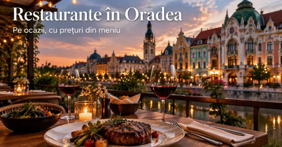 Cină pe terasă în Oradea, restaurante pe ocazii