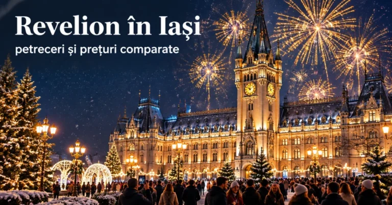 Revelion Iași 2027: 14 petreceri comparate, cu prețuri