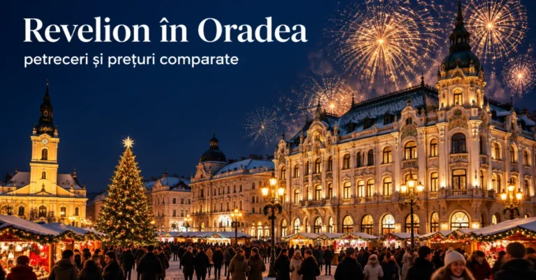 Revelion Oradea 2027: 12 petreceri comparate, cu prețuri