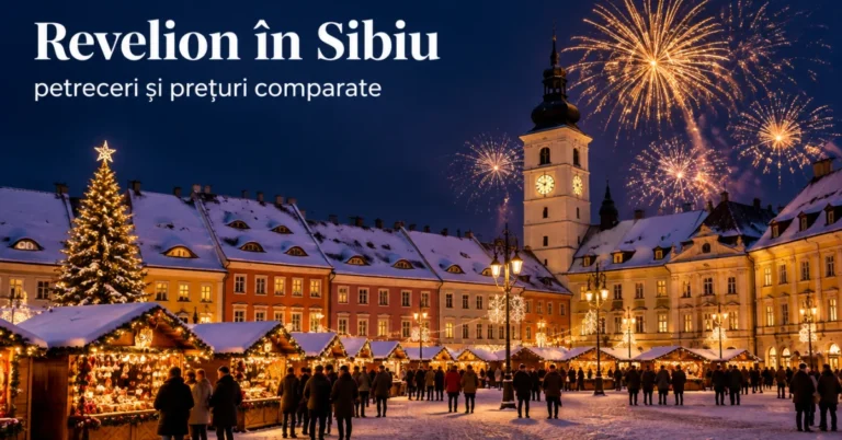 Revelion Sibiu 2027: 20 de petreceri comparate, cu prețuri