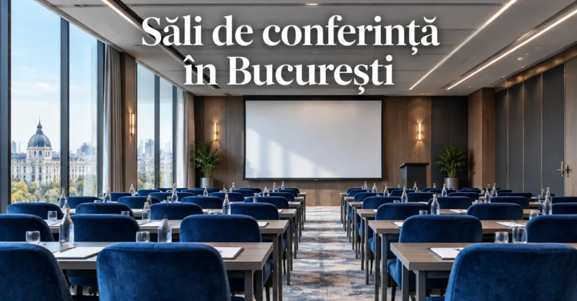 Săli de conferință în București, imagine ilustrativă de copertă