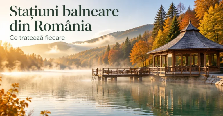 Cele mai frumoase stațiuni balneare din România: ce tratează