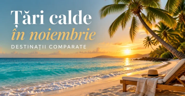 Țări calde în noiembrie 2026: unde vara n-a plecat încă