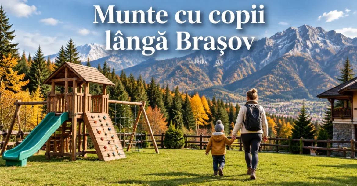Munte cu copii lângă Brașov, imagine ilustrativă de copertă