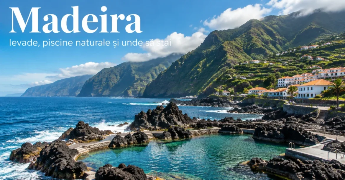Piscinele naturale de la Porto Moniz și coasta insulei Madeira