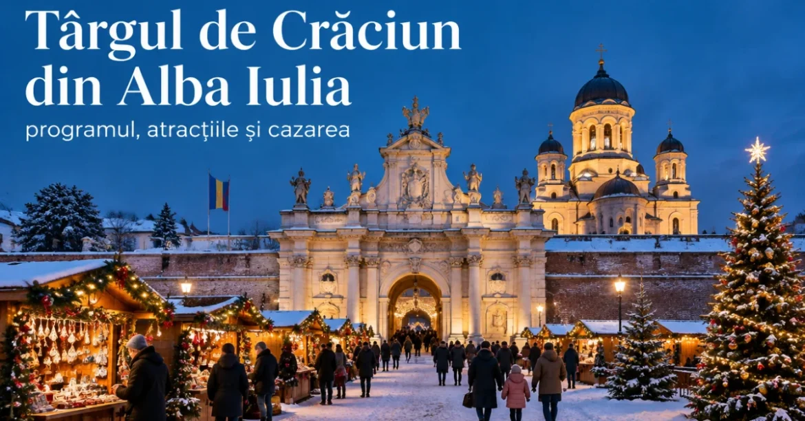 Târgul de Crăciun din Alba Iulia, în Cetatea Alba Carolina